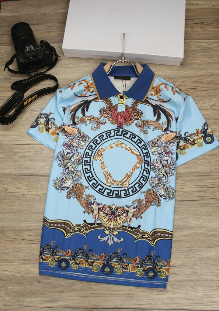 2023mens women designer polos Double letter Water color print casual high quality fashion men wild top Blue Coffee Asian size M L XL XXL XXXL, Customize
2023mens women designer polos Double letter Water color print casual high quality fashion men wild top Blue Coffee Asian size M L XL XXL XXXL, Customize