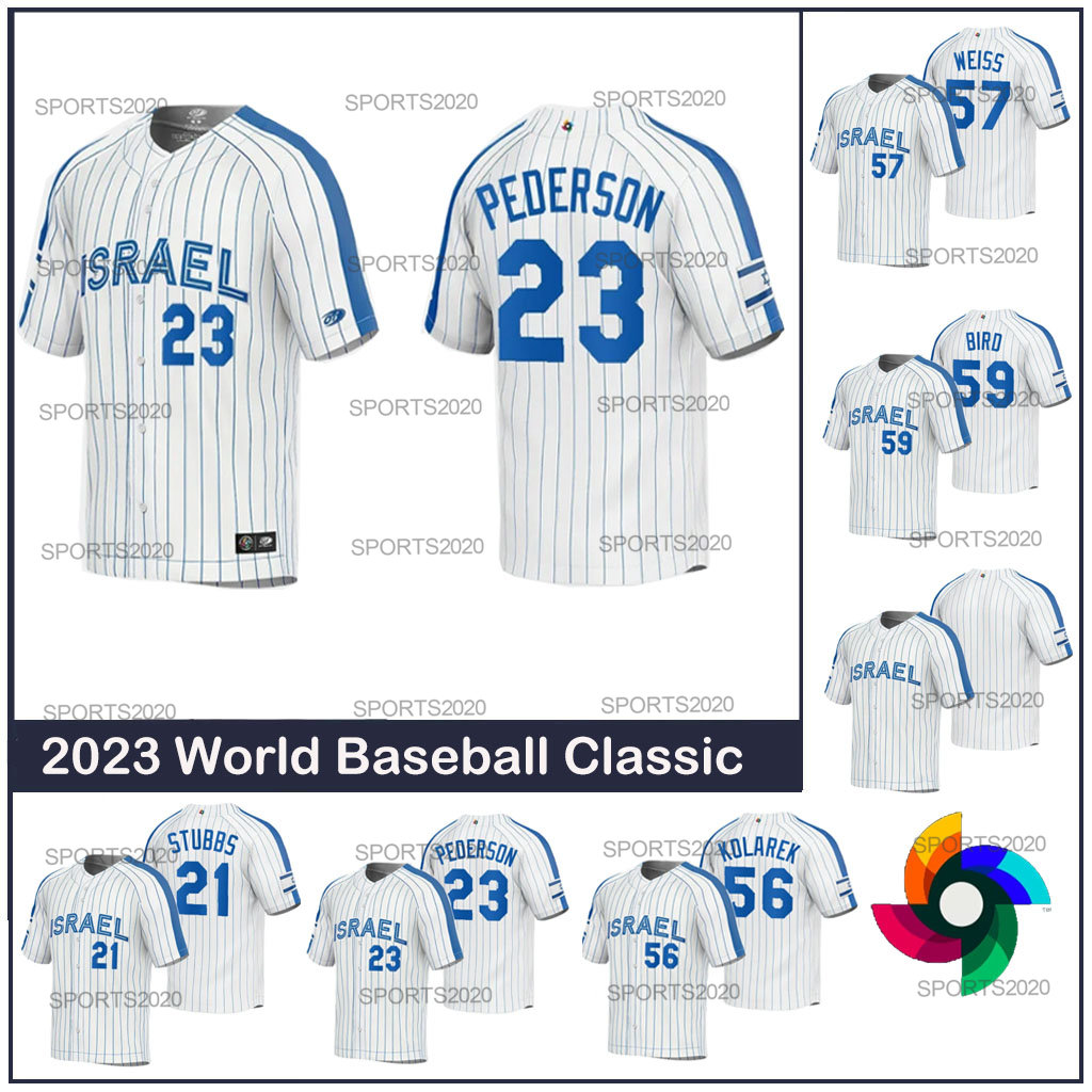 Israel WBC 2023 World Baseball Classic Baseball Jerseys Ike Davis Nate Freiman Ryan Lavarnway Corey Baker Jason Marquis Joc Pederson Ian kinsler Men Women, White
Israel WBC 2023 World Baseball Classic Baseball Jerseys Ike Davis Nate Freiman Ryan Lavarnway Corey Baker Jason Marquis Joc Pederson Ian kinsler Men Women, White