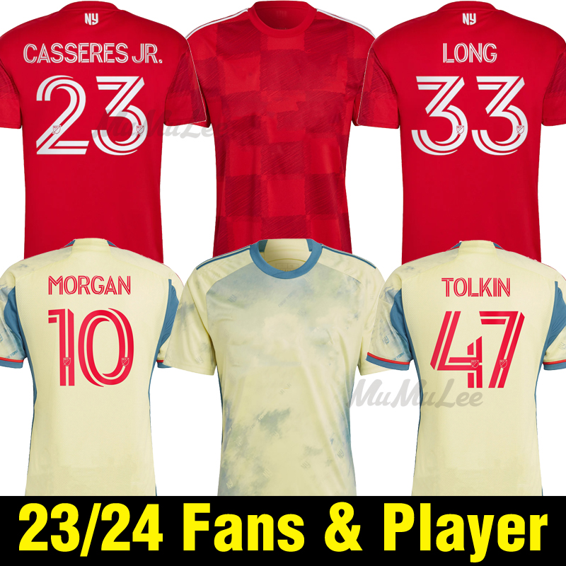 2023 New York Red Soccer Jerseys LONG Bulls BARLOW 23 24 DAVIS CLARK CASSERES JR Football Shirt VALOT DUNCAN Jersey
2023 New York Red Soccer Jerseys LONG Bulls BARLOW 23 24 DAVIS CLARK CASSERES JR Football Shirt VALOT DUNCAN Jersey