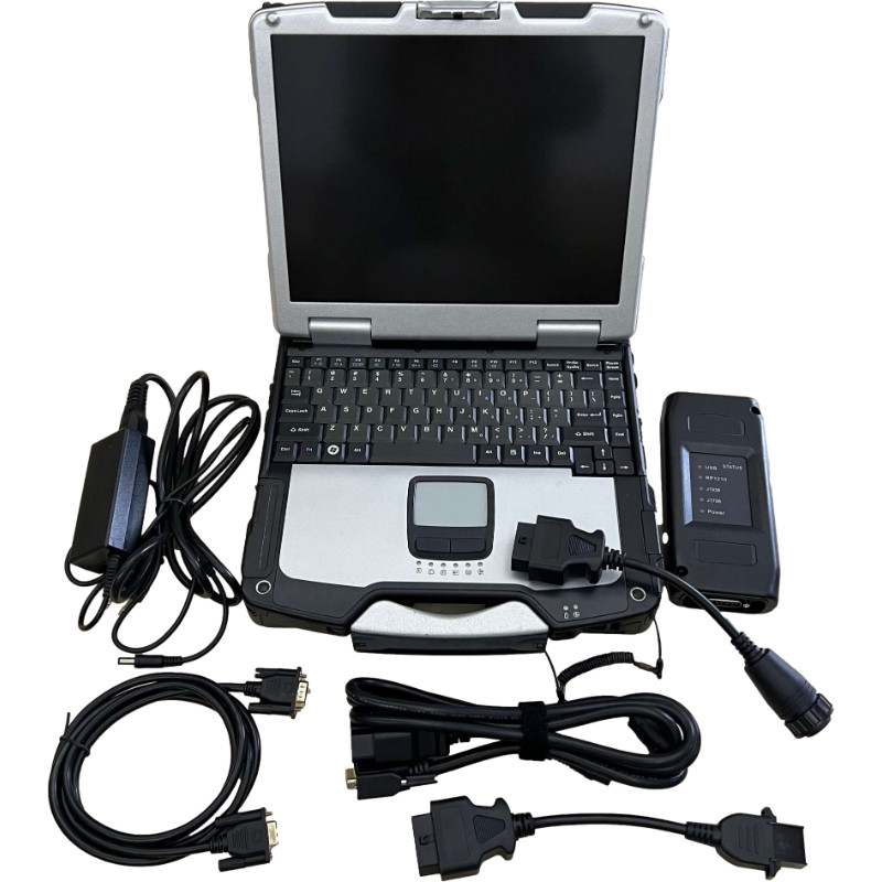 Auto Scanner Vcads Pro For Volvo Truck Diagnostic Repair Tool Sw Installed in Laptop CF31 Full Se