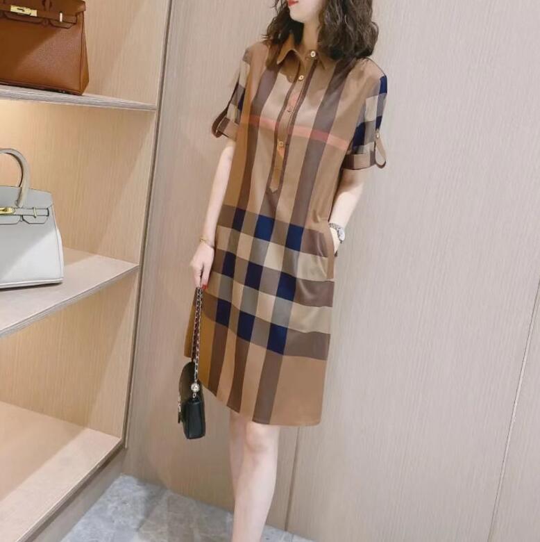 Summer Turn-down Collar Loose Maxi Beach pocket Dress for Women Spring Women Dress Vintage Plaid Print Long Party Half Sleeve Office, Khaki
Summer Turn-down Collar Loose Maxi Beach pocket Dress for Women Spring Women Dress Vintage Plaid Print Long Party Half Sleeve Office, Khaki