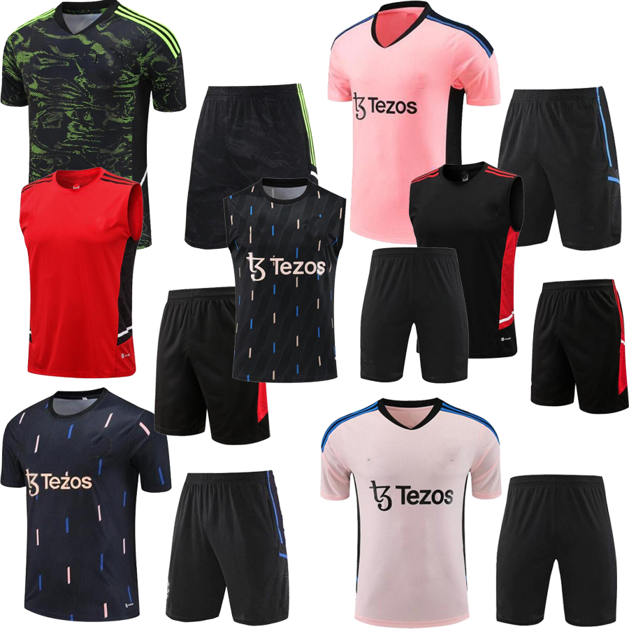 2023 SANCHO Jerseys soccer Tracksuit UNITEDs F. DE JONG RONALDO chandal training FERNANDES RASHFORD UTD short sleeve tracksuit, Black
2023 SANCHO Jerseys soccer Tracksuit UNITEDs F. DE JONG RONALDO chandal training FERNANDES RASHFORD UTD short sleeve tracksuit, Black