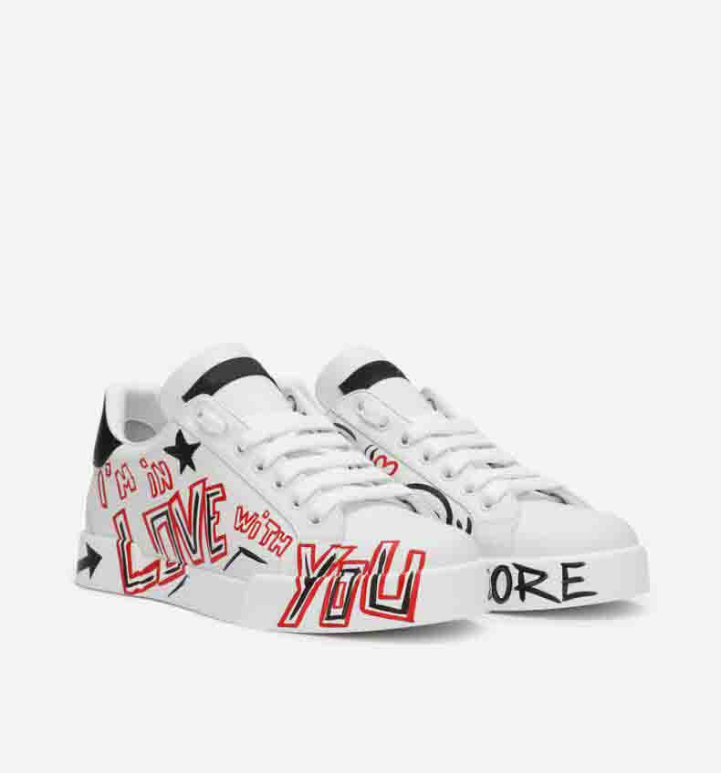 Portofino White genuine leather mens casual shoes LOVE Graffiti lace up flats platform low top trainers Runner Trainers Technical couple flat outdoor designer
Portofino White genuine leather mens casual shoes LOVE Graffiti lace up flats platform low top trainers Runner Trainers Technical couple flat outdoor designer