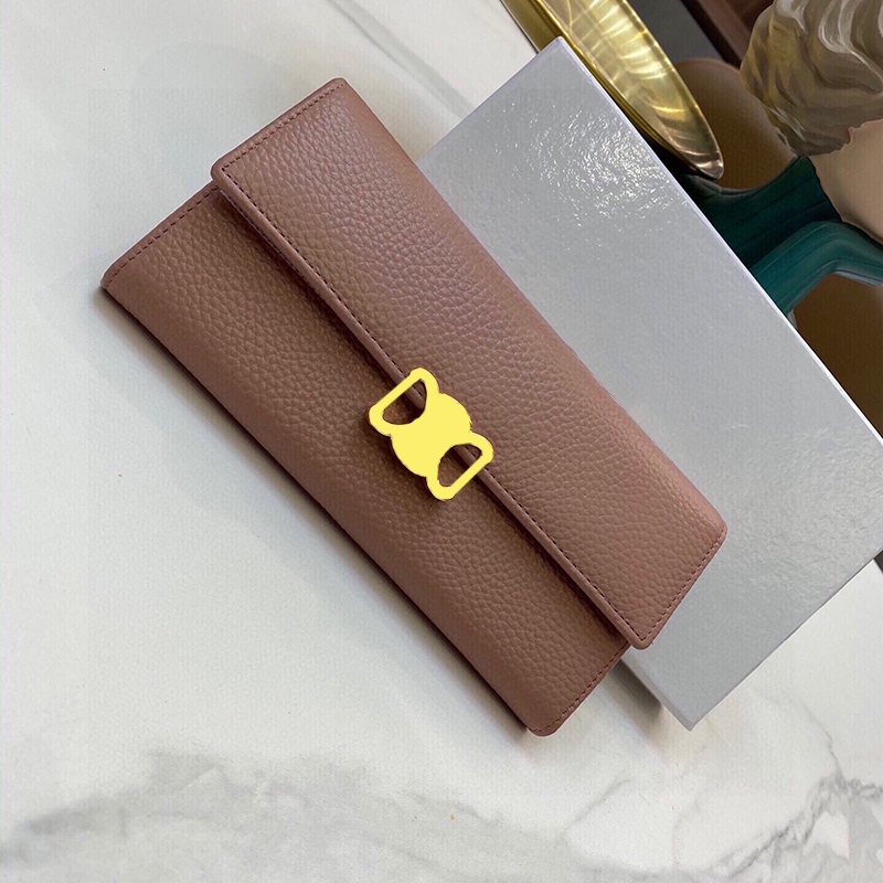 Luxury Designer Wallets For Women Fashion Metal Buckle Cardholder Classic Woman Coin Pocket Purse Card Holder Men Small Bag Wallet 2303095BF, C#pink
Luxury Designer Wallets For Women Fashion Metal Buckle Cardholder Classic Woman Coin Pocket Purse Card Holder Men Small Bag Wallet 2303095BF, C#pink