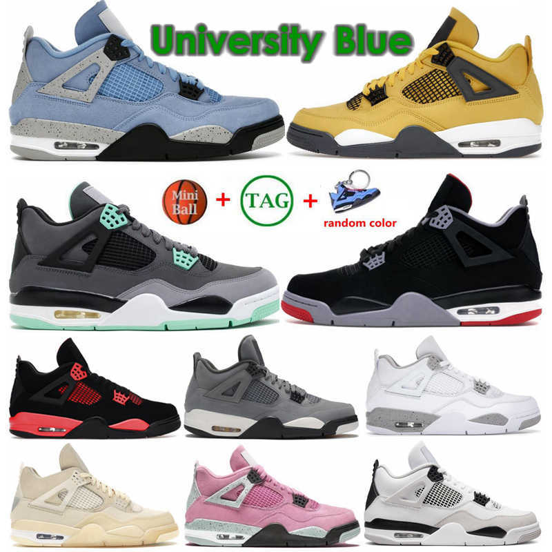 OG Jumpman 4 4s Men Women Basketball Shoes Red Thunder Infrared Black Cat Bred University Blue Sail Cool Grey Shimmer Royalty Womens Mens Trainers Sport Sneakers 36-46, 37#
OG Jumpman 4 4s Men Women Basketball Shoes Red Thunder Infrared Black Cat Bred University Blue Sail Cool Grey Shimmer Royalty Womens Mens Trainers Sport Sneakers 36-46, 37#