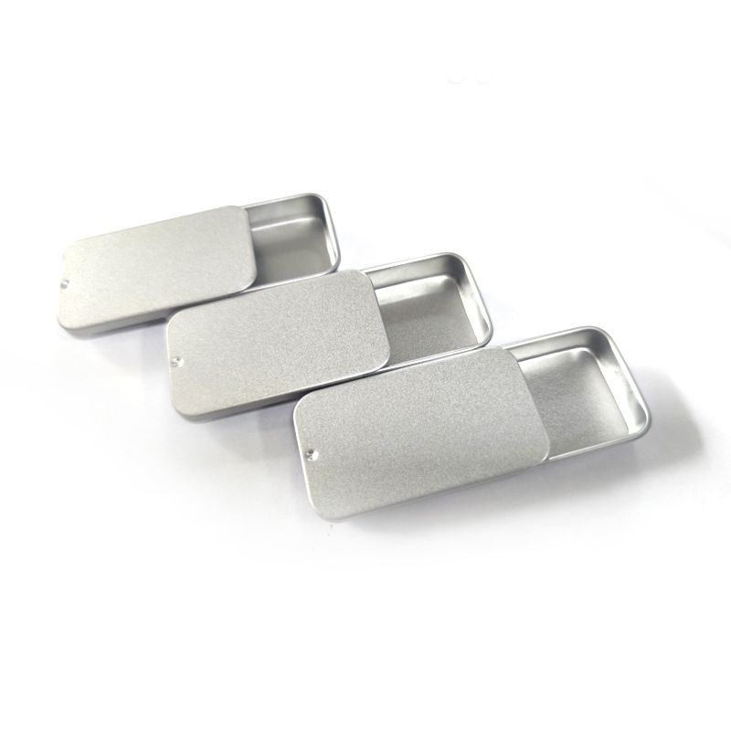 50x25x11mm Metal Boxes Slide Top Tin Containers Black Rectangle Metal Tin Box Empty Storage Organizer Tins for Candles Candies Gifts
50x25x11mm Metal Boxes Slide Top Tin Containers Black Rectangle Metal Tin Box Empty Storage Organizer Tins for Candles Candies Gifts