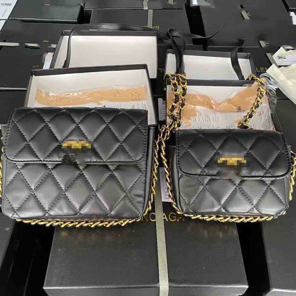 Designer Channel Cc Women Chanei Bag Spring And Summer New Women's Small Xianglingge Chain Bag Single Shoulder Messenger Bag Casual Versatile Black, Trumpet
Designer Channel Cc Women Chanei Bag Spring And Summer New Women's Small Xianglingge Chain Bag Single Shoulder Messenger Bag Casual Versatile Black, Trumpet