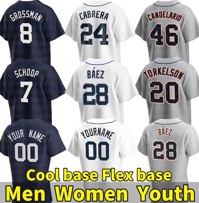 Custom Miguel Cabrera Javier Baez Baseball Jerseys Jonathan Schoop Spencer Torkelson Akil Baddoo Parker Meadows Eric Haase Donny Sands, 11
Custom Miguel Cabrera Javier Baez Baseball Jerseys Jonathan Schoop Spencer Torkelson Akil Baddoo Parker Meadows Eric Haase Donny Sands, 11