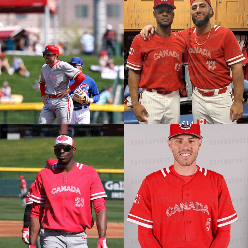 5 Freddie Freeman 2023 Canada WBC wbc Baseball Jerseys World Baseball Classic 13 Abraham Toro, Red
5 Freddie Freeman 2023 Canada WBC wbc Baseball Jerseys World Baseball Classic 13 Abraham Toro, Red
