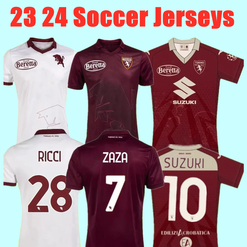 2022 2023 Torino Soccer Jerseys BELOTTI ZAZA IZZO Uniform RICCI ZIMA T. SANABRIA LUKIC PELLEGRI SINGO SECK BASELLI NKOULOU I.FALQUE 22 23 Maillot de football shirt
2022 2023 Torino Soccer Jerseys BELOTTI ZAZA IZZO Uniform RICCI ZIMA T. SANABRIA LUKIC PELLEGRI SINGO SECK BASELLI NKOULOU I.FALQUE 22 23 Maillot de football shirt