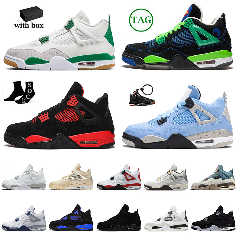 Black Cat 4s with box basketball shoes jumpman 4 retros pine green ow sail white oreo military black cat red thunder womens pink craft trainers designer mens sneakers, Royalty 40-47
Black Cat 4s with box basketball shoes jumpman 4 retros pine green ow sail white oreo military black cat red thunder womens pink craft trainers designer mens sneakers, Royalty 40-47