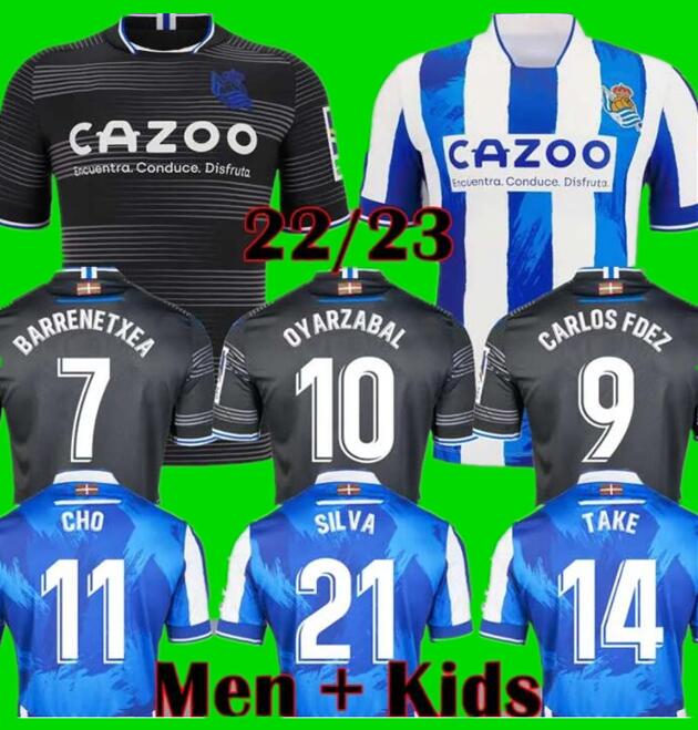 Real Sociedad 2022 2023 Soccer Jerseys OYARZABAL X PRIETO PORTU DAVID SILVA Football Shirt JUANMI 22 23 Carlos Fernandez camiseta de futbol Men Equipment, 22/23 kids
Real Sociedad 2022 2023 Soccer Jerseys OYARZABAL X PRIETO PORTU DAVID SILVA Football Shirt JUANMI 22 23 Carlos Fernandez camiseta de futbol Men Equipment, 22/23 kids