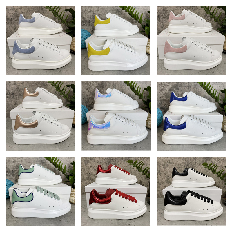 Designers Mcqueens Sneaker Casual Shoes Big Sized Lace up Luxury Women Men Sneakers Platform Sole White Black Espadrille Leather Velvet Suede Trainers, 17
Designers Mcqueens Sneaker Casual Shoes Big Sized Lace up Luxury Women Men Sneakers Platform Sole White Black Espadrille Leather Velvet Suede Trainers, 17
