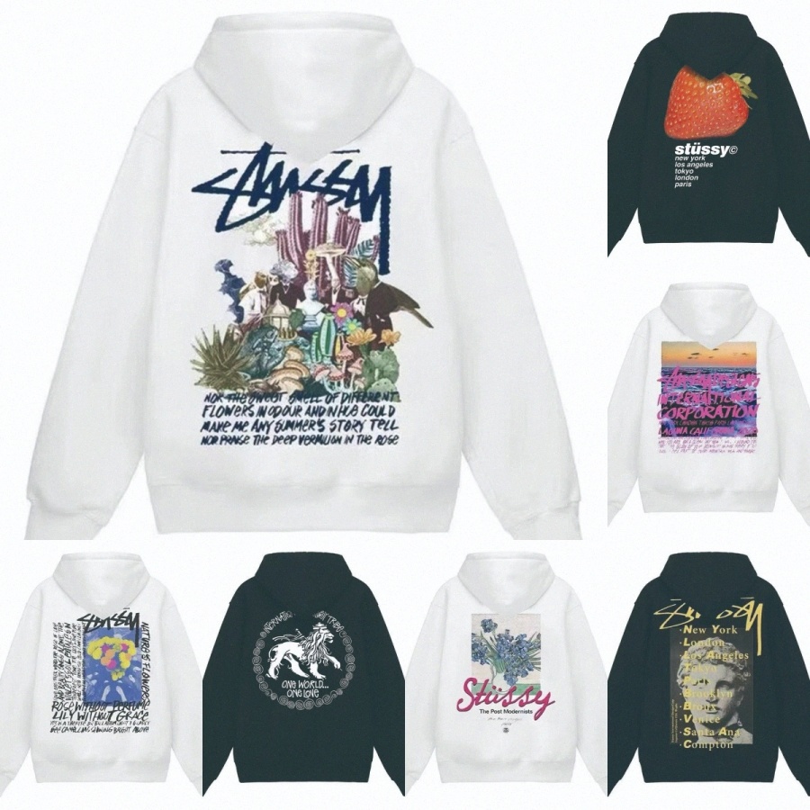 Designer Mens hoodies Stussys sweatshirt Classic Womens Hoody fashion brand Dice pattern printed alphabet Spring High Street Trend Sweatshirts 06Sv#, Customize
Designer Mens hoodies Stussys sweatshirt Classic Womens Hoody fashion brand Dice pattern printed alphabet Spring High Street Trend Sweatshirts 06Sv#, Customize