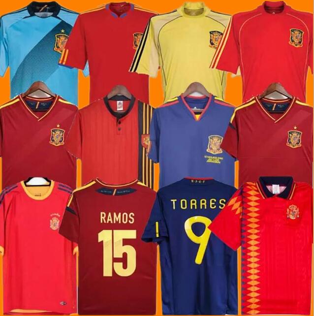 final 2010 Spain retro soccer Jersey 1996 1994 RAUL XAVI Hierro LUIS ENRIQUE ALONSO Caminero Iniesta PUYOL PIQUE David Villa TORRES 2008 Guerrero Guardiola RAMOS, 1996 home jersey
final 2010 Spain retro soccer Jersey 1996 1994 RAUL XAVI Hierro LUIS ENRIQUE ALONSO Caminero Iniesta PUYOL PIQUE David Villa TORRES 2008 Guerrero Guardiola RAMOS, 1996 home jersey