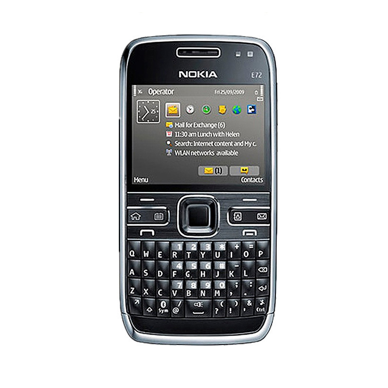 Refurbished Cell Phones Nokia E72 3G WCDMA WIFI For Student Old man Classsic Nostalgia Unlocked Mobilephone With Reatil Box, Black
Refurbished Cell Phones Nokia E72 3G WCDMA WIFI For Student Old man Classsic Nostalgia Unlocked Mobilephone With Reatil Box, Black