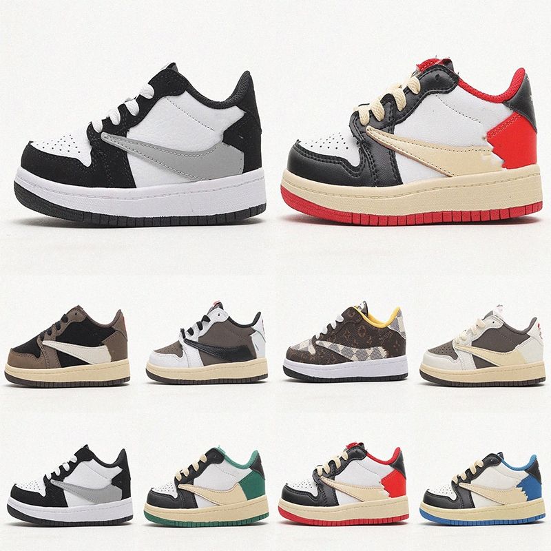 Kids shoes Jumpman 1 low Wolf Grey blue black white red children youth 1s travis Multi mocha Sports basketball Baby infants prom night Toddler sneaker 16jj#, J-1
Kids shoes Jumpman 1 low Wolf Grey blue black white red children youth 1s travis Multi mocha Sports basketball Baby infants prom night Toddler sneaker 16jj#, J-1
