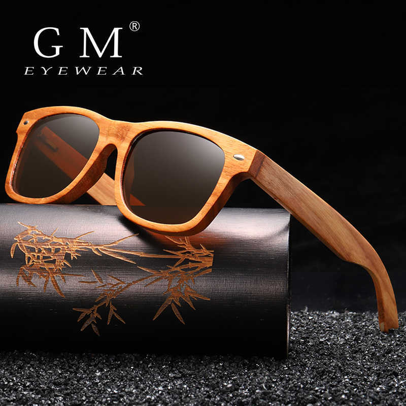 GM Natural Wood Sunglasses Polarized Wooden Sunglasses UV400 Sunglasses Bamboo Wooden Sunglasses Brand With Wooden Box S8171
GM Natural Wood Sunglasses Polarized Wooden Sunglasses UV400 Sunglasses Bamboo Wooden Sunglasses Brand With Wooden Box S8171