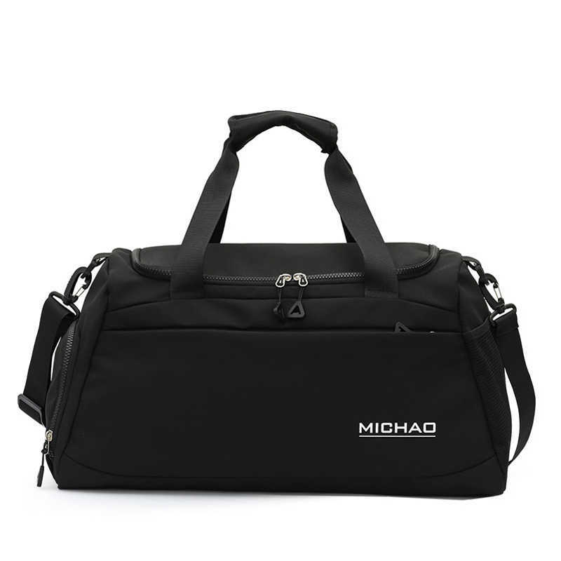 Duffel Bags Nylon Travel for Women Wet and Dry Separation Large Capacity Handbags Sports Gym Multifunction Swimming Shoulder 230309