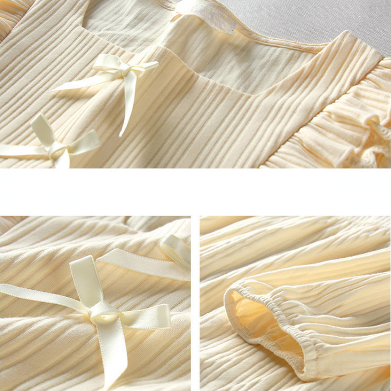 Women's Sleepwear Pajama Sets Women Pure Color Female Fashion Sweet Style Preppy Simple Sleepwear Autumn Basic Lovely Homewear Long Sleeve Mujer 