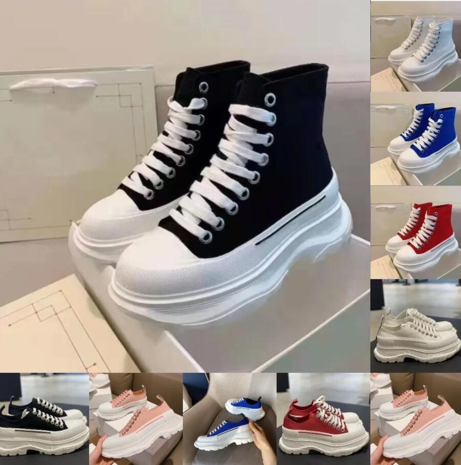 Alexander Tread Slick boot casual Canvas shoes Low High Sneakers Deck Lace-up Rubber Soles Platform Trainer boots MC Women men Walking queens sneaker black white blue, Mcqn72111
Alexander Tread Slick boot casual Canvas shoes Low High Sneakers Deck Lace-up Rubber Soles Platform Trainer boots MC Women men Walking queens sneaker black white blue, Mcqn72111