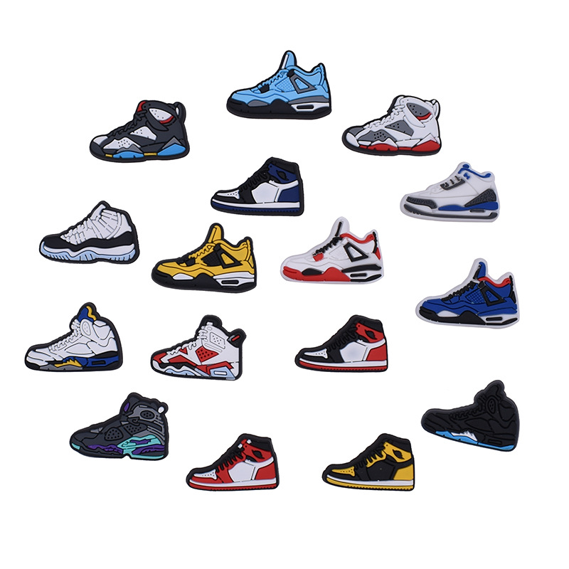 Anime charms wholesale childhood memories sports basketball shoes funny gift cartoon croc charms shoe accessories pvc decoration buckle soft rubber clog charms, Equally mixed colors
Anime charms wholesale childhood memories sports basketball shoes funny gift cartoon croc charms shoe accessories pvc decoration buckle soft rubber clog charms, Equally mixed colors