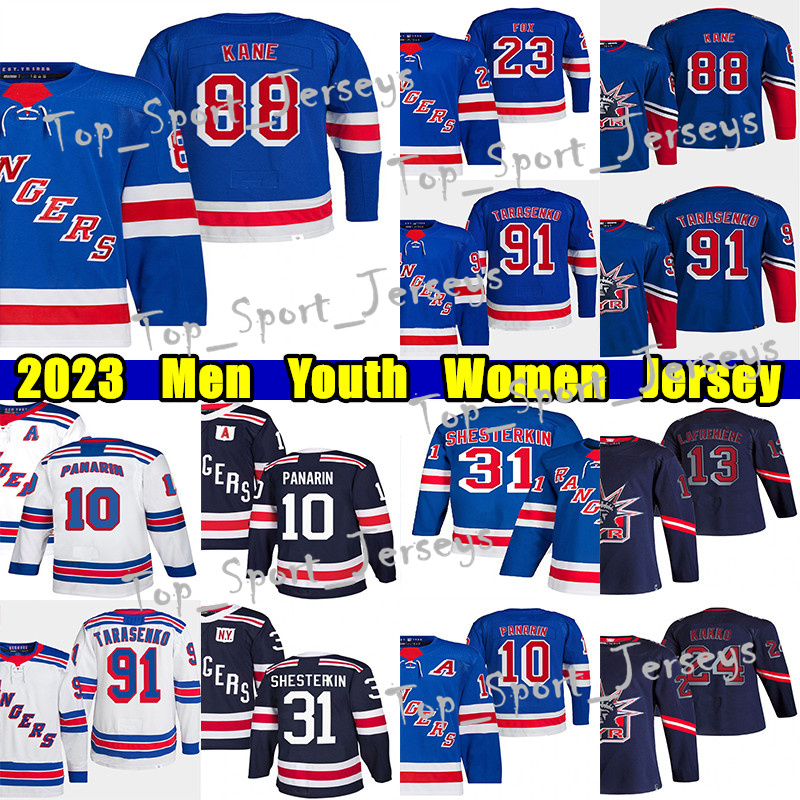 #88 Patrick Kane Reverse Retro hockey jersey #23 Adam Fox 10 Artemi Panarin 31 Igor Shesterkin Mika Zibanejad Wayne Gretzky K'Andre Miller Vladimir Tarasenko jerseys, Blue women
#88 Patrick Kane Reverse Retro hockey jersey #23 Adam Fox 10 Artemi Panarin 31 Igor Shesterkin Mika Zibanejad Wayne Gretzky K'Andre Miller Vladimir Tarasenko jerseys, Blue women
