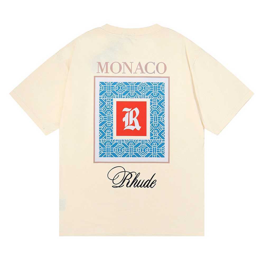 Fashion Mens Designer T Shirts Rhude Wholesale Clothing Men Casual Top Short Sleeve High Quality Casual T-shirts 100%Cotton luxury Brand
Fashion Mens Designer T Shirts Rhude Wholesale Clothing Men Casual Top Short Sleeve High Quality Casual T-shirts 100%Cotton luxury Brand