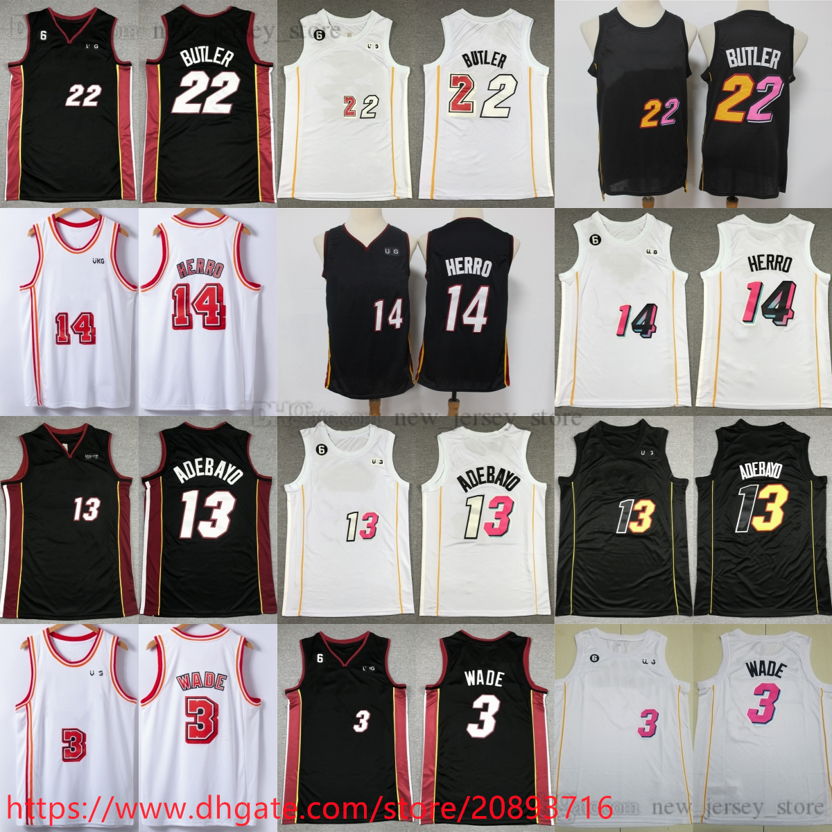 2023 New City Dwyane Basketball 22 Jimmy 3 Wade Butler Jersey Stitched Youth With 6 Patch 13 Bam Adebayo 14 Tyler Herro Jerseys Man Women Kids Boys Red Black White Retro, Aspicture (with team name)
2023 New City Dwyane Basketball 22 Jimmy 3 Wade Butler Jersey Stitched Youth With 6 Patch 13 Bam Adebayo 14 Tyler Herro Jerseys Man Women Kids Boys Red Black White Retro, Aspicture (with team name)