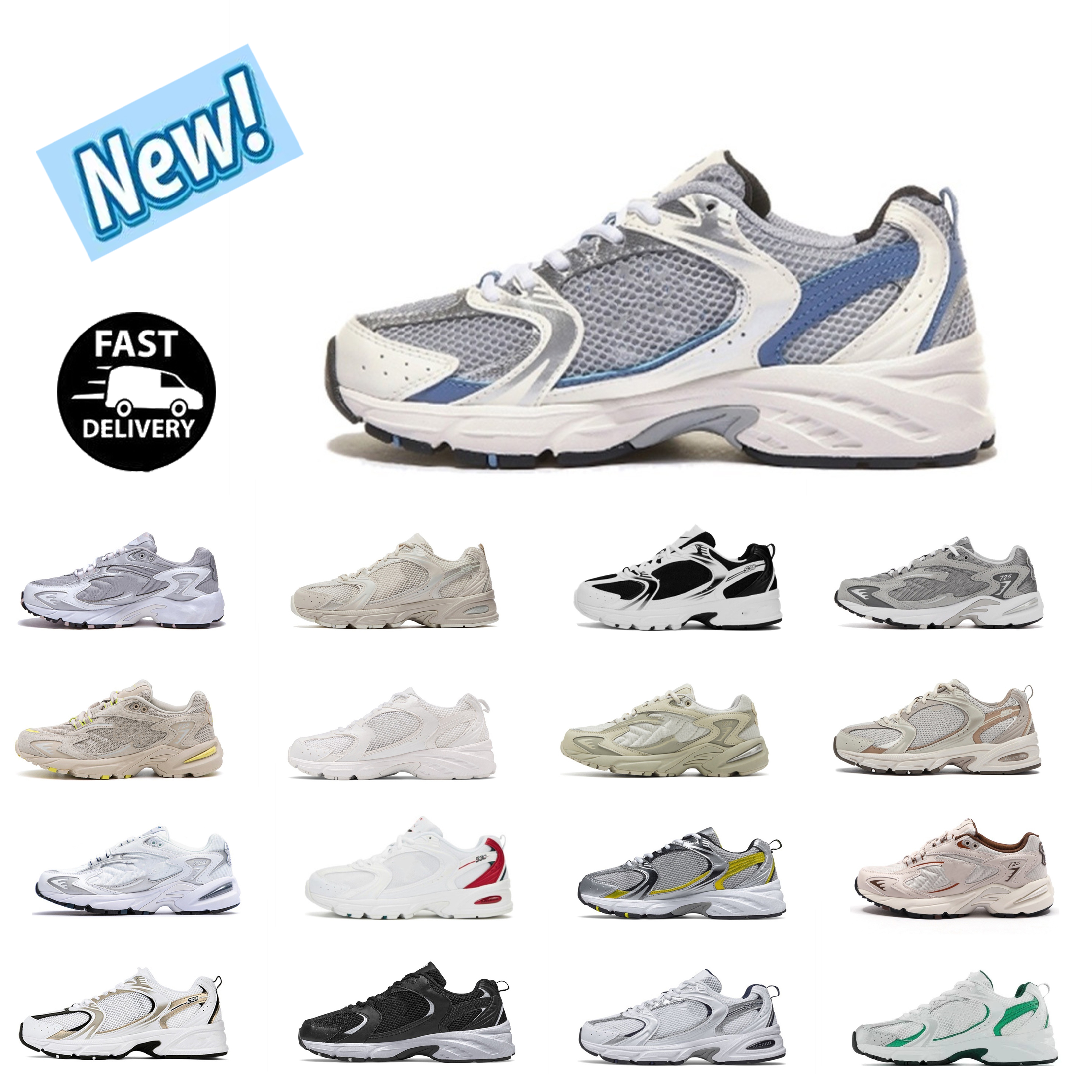 530 Mens running shoes 725 nb grey Black silver Green Black White Fashion 530s women trainers Men Sneakers 990 2002r, 22
530 Mens running shoes 725 nb grey Black silver Green Black White Fashion 530s women trainers Men Sneakers 990 2002r, 22