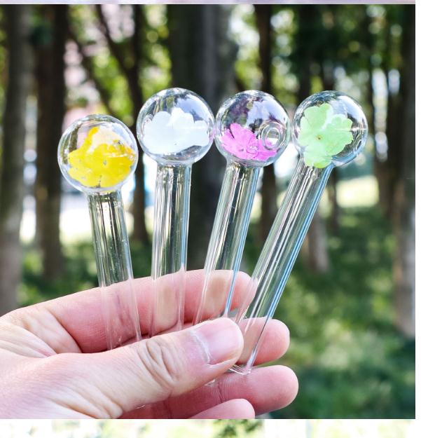 Glass Oil Burner Pipe Clear Color with flower quality pipes transparent Great Tube tubes Nail tips
Glass Oil Burner Pipe Clear Color with flower quality pipes transparent Great Tube tubes Nail tips
