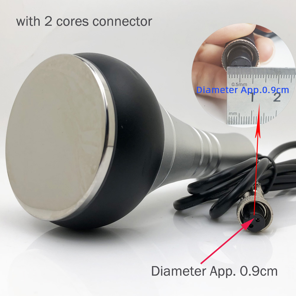 Face Massager 40K Ultrasonic Cavitation Replace Wand Body Slimming Beauty Machine Nozzle Ultrasound Weight Loss Device Replacement 230309