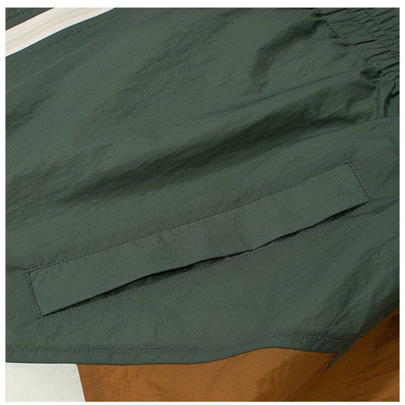 Men's Jackets Mens Spring Varsity Jackets Patchwork High Street Autumn Windbreaker Japanese Stand Collar College Streetwear Coat Couple 230309