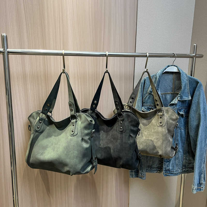 HBP Fashion Leather Shoulder Side Bag For Women Tend Female Simple Large High Capacity Handbags And Purses