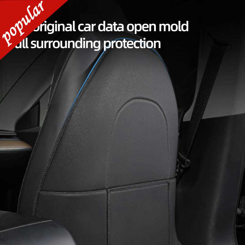 New Car PU Leather Anti-Kick Pad For Tesla Model 3 Y Full Seat Back Protectors Mat Child Anti Dirty Interior Storage Seat Cushion
New Car PU Leather Anti-Kick Pad For Tesla Model 3 Y Full Seat Back Protectors Mat Child Anti Dirty Interior Storage Seat Cushion