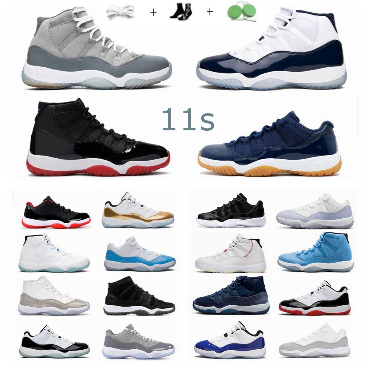 11s Mens Basketball Shoes retro Midnight Navy Legend Blue Cool Grey Bred Platinum Tint low Pure Violet UNC men women Trainer Sports Sneakers
11s Mens Basketball Shoes retro Midnight Navy Legend Blue Cool Grey Bred Platinum Tint low Pure Violet UNC men women Trainer Sports Sneakers