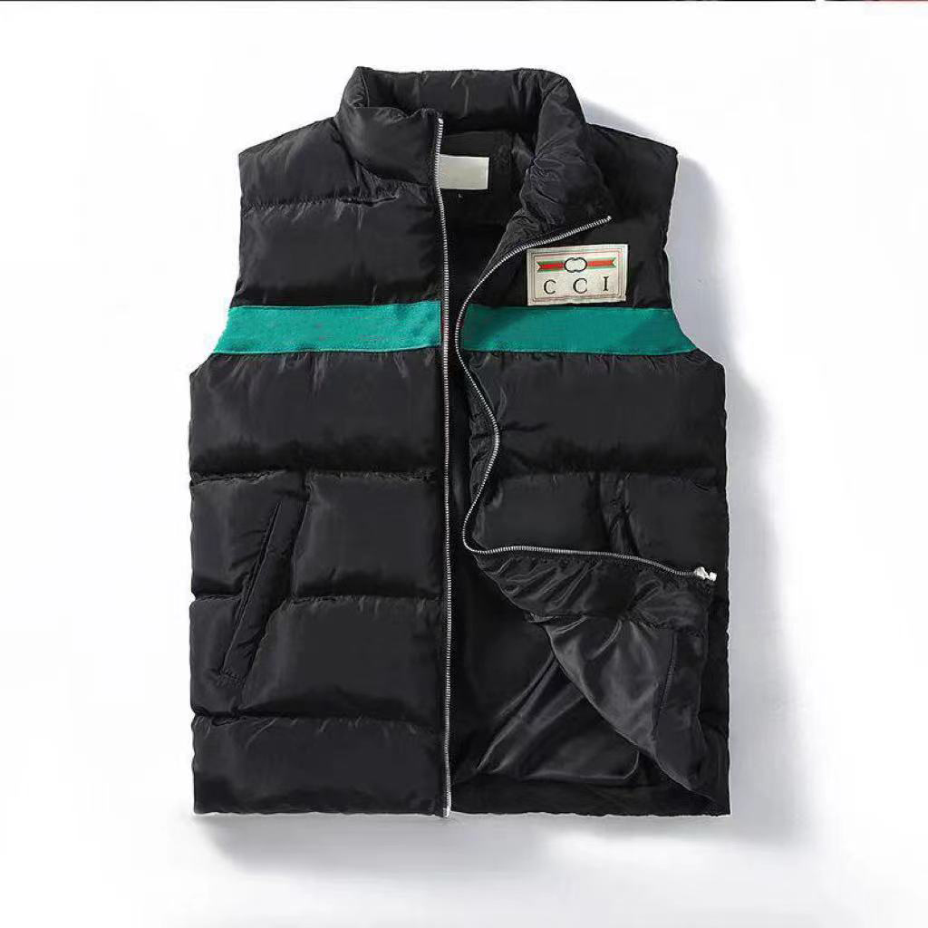Men Mens and women's Vests No hat Sleeveless Jacket Cotton-Padded Autumn Winter Casual Coats Male Waistcoat bodywarmer European American fashion brand
Men Mens and women's Vests No hat Sleeveless Jacket Cotton-Padded Autumn Winter Casual Coats Male Waistcoat bodywarmer European American fashion brand