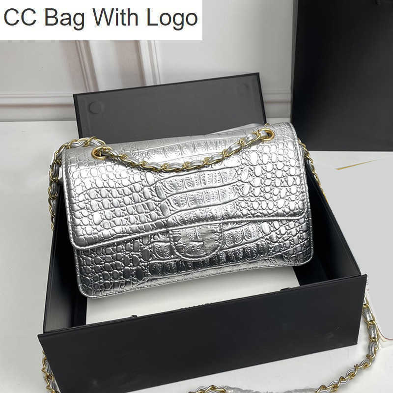 CC Bag Other Bags Classic Double Flap Alligator Calfskin Bags Gold/Black/Silver GHW Metal Hardware Matelasse Chain Crossbody Dhoulder Pursde Fashion Handbag Lux
CC Bag Other Bags Classic Double Flap Alligator Calfskin Bags Gold/Black/Silver GHW Metal Hardware Matelasse Chain Crossbody Dhoulder Pursde Fashion Handbag Lux