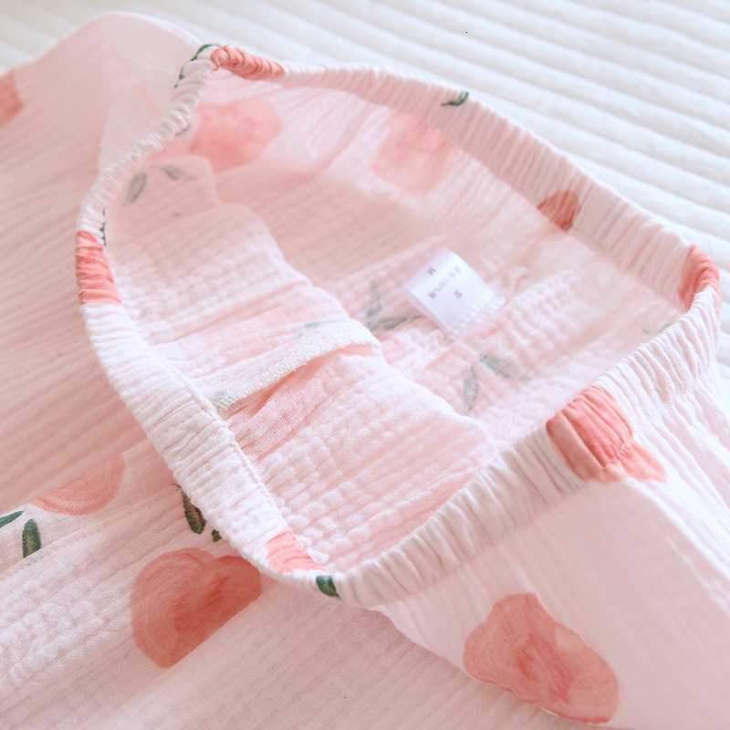 Women's Sleepwear Crepe Pajamas Set Spring Long-Sleeve Women Home Service Suit Femme Pijamas Mujer Feminino Pyjama Clothes Thin Section Simple 23