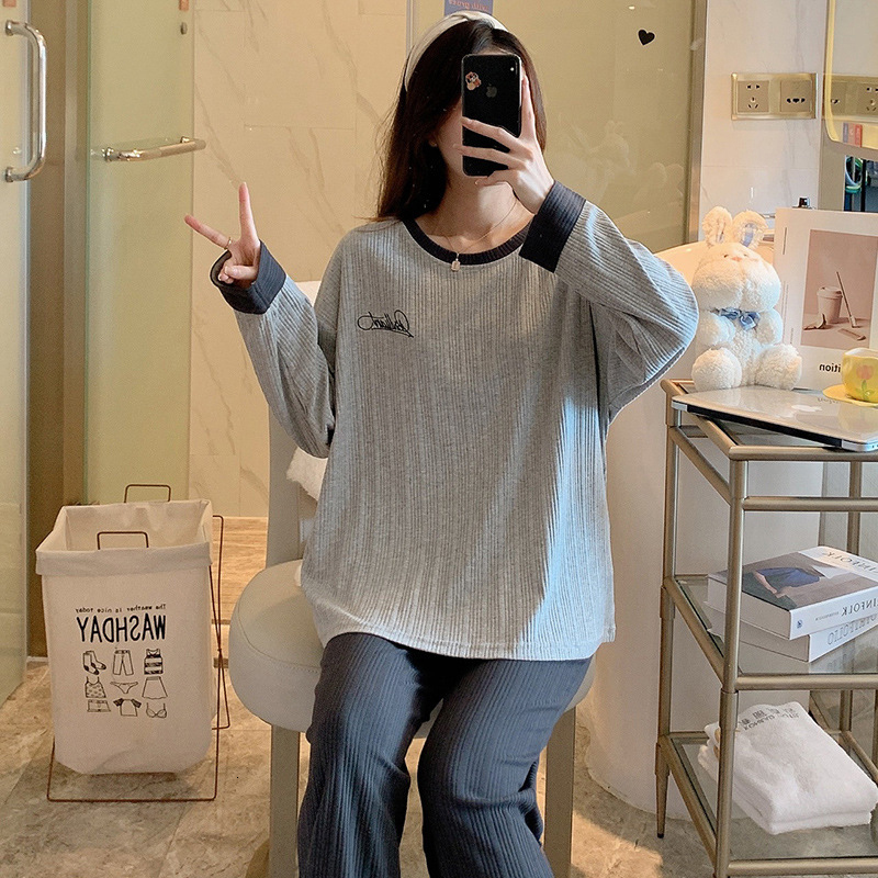 Women's Sleepwear womens Pajamas Set Autumn Winter Thicken Cotton Pyjamas Women Cartoon Pijama Pattern Pajamas Set Thin Pijama Mujer Sleepwear 23