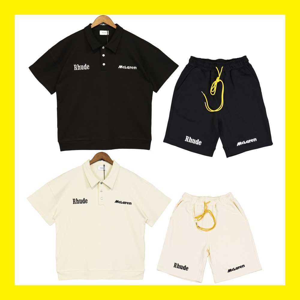 designer Men' Hoodies Sweatshirts RHUDE x MCLAREN co-branded embroidery casual polo shirt T-shirt sports five-point shorts, 8535 black shorts
designer Men' Hoodies Sweatshirts RHUDE x MCLAREN co-branded embroidery casual polo shirt T-shirt sports five-point shorts, 8535 black shorts