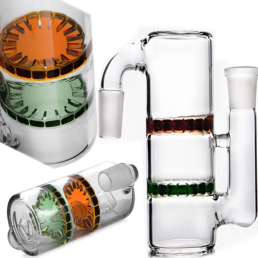 18mm Glasses Ash Catcher Hookahs 2 Layers comb Bongs Percolator Smoke Collector Thick 14mm Glass Ashcatcher
18mm Glasses Ash Catcher Hookahs 2 Layers comb Bongs Percolator Smoke Collector Thick 14mm Glass Ashcatcher