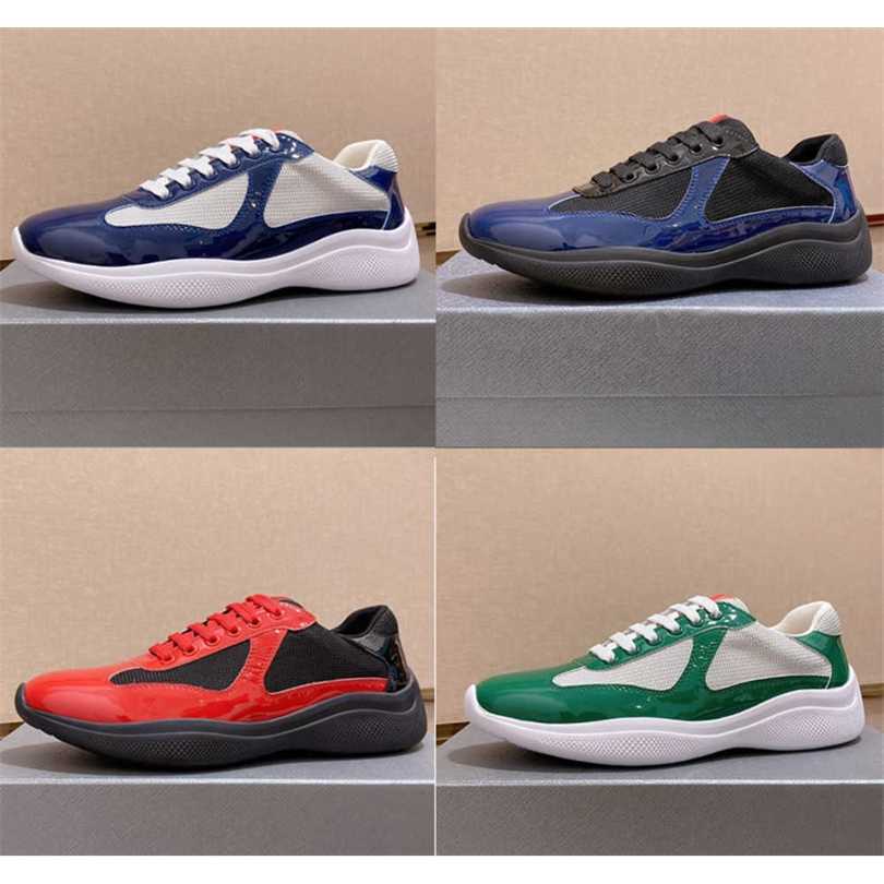 Men Sneakers Flat Shoes Sneakers Casual Trainers Runner Shoe Blue Black Patent Leather Mesh Lace-Up Outdoor Men America 'S Cup Xl With Box NO53, 31
Men Sneakers Flat Shoes Sneakers Casual Trainers Runner Shoe Blue Black Patent Leather Mesh Lace-Up Outdoor Men America 'S Cup Xl With Box NO53, 31