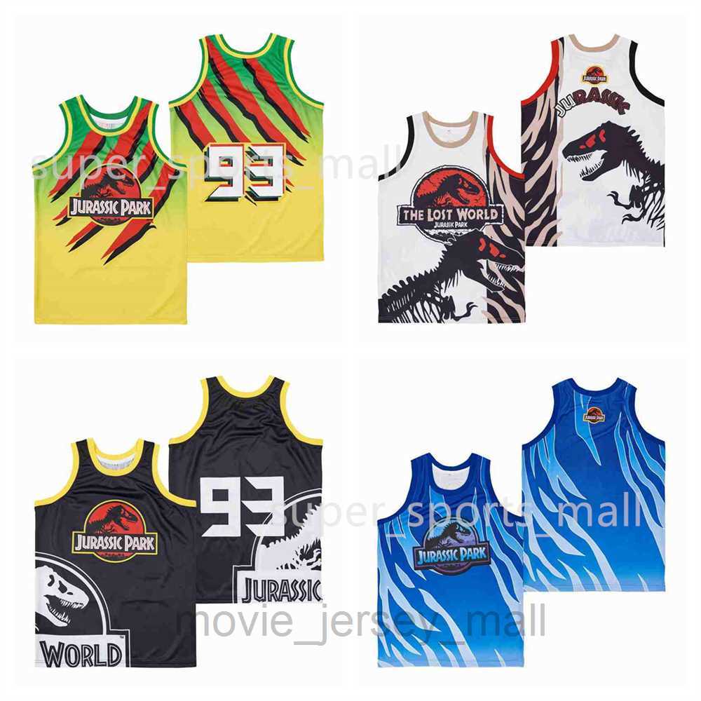 Movie Basketball Jerseys 93#the Lost World Jurassic Park Truck Jersey