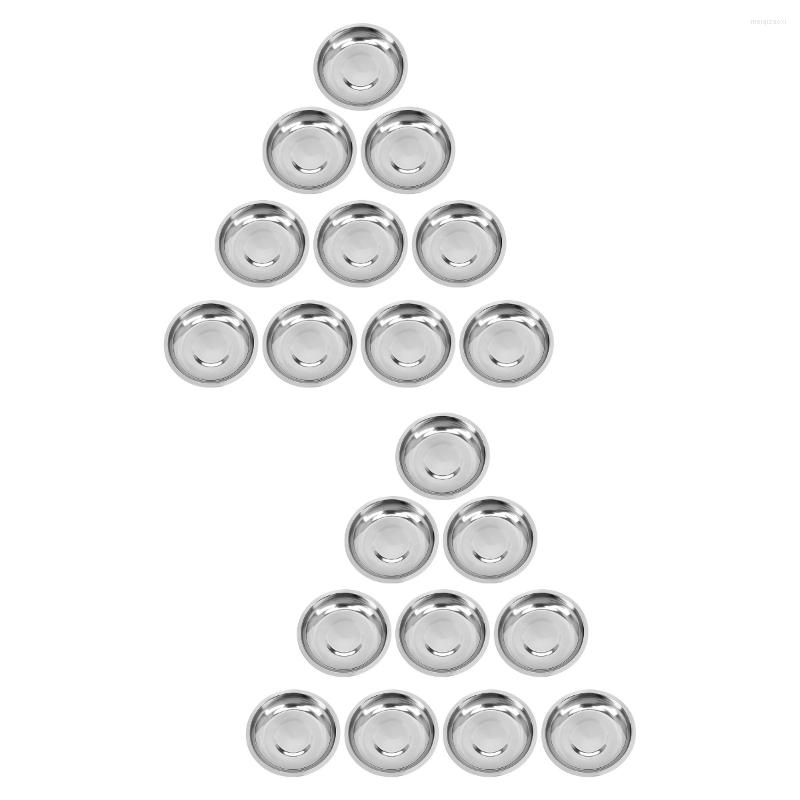 Bowls Sauce Dipping Bowl Dish Plates Prep Plate Dip Serving Soy Round Dishes Set Steel Seasoning Snack Divided Sushi Pinch Mini, Silver
Bowls Sauce Dipping Bowl Dish Plates Prep Plate Dip Serving Soy Round Dishes Set Steel Seasoning Snack Divided Sushi Pinch Mini, Silver