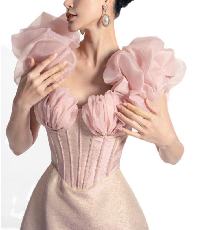 2023 Pink Short Homecoming Cocktail Dress Sweetheart Ruffles Prom Party Gowns Backless Sexy Club Wear Robe De Soriee