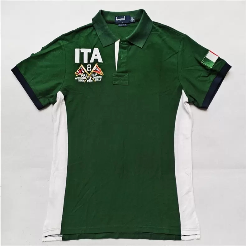 ss261 summer lapel polos short-sleeved 100% cotton boat shirt men's tide brand embroidery clothes large size stand T-shirt American, #6
ss261 summer lapel polos short-sleeved 100% cotton boat shirt men's tide brand embroidery clothes large size stand T-shirt American, #6