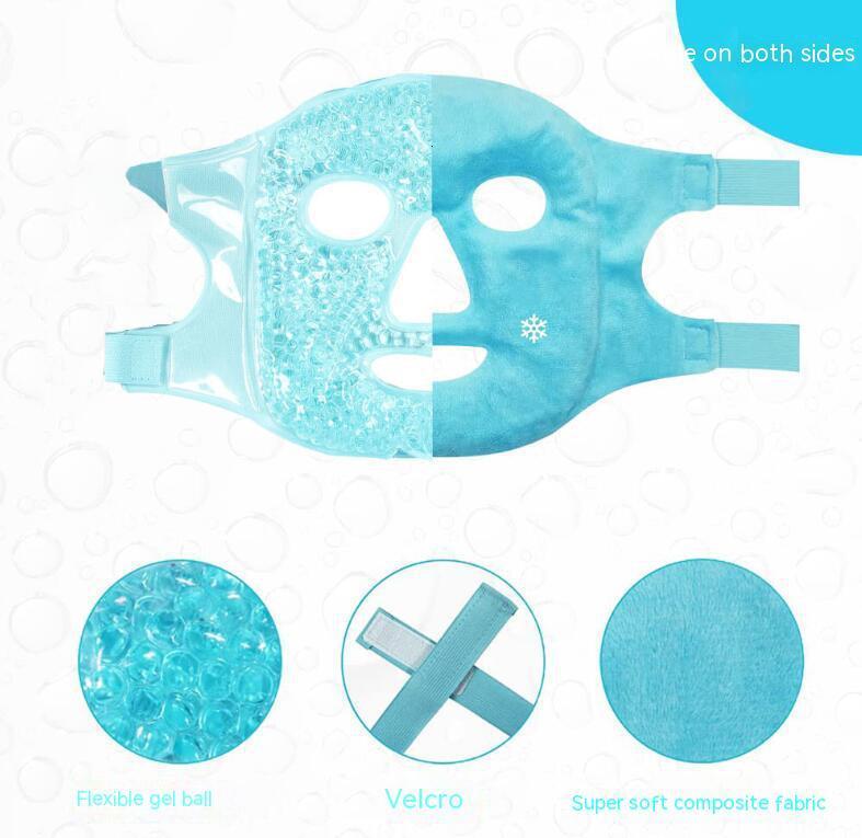 Other Massage Items Gel ColdWarm Face Eye Masks Ice Pack Korean Skin Care Relieve Fatigue Reusable Super Soft Cold 230308