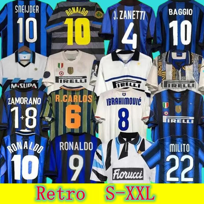 finals 2009 MILITO SNEIJDER ZANETTI Milan Retro Soccer jersey Eto'o Football 97 98 99 01 02 03 Djorkaeff Baggio BAGGIO ADRIANO 10 11 07 08 09 BATISTUTA Zamorano InTErS, 90 91 away
finals 2009 MILITO SNEIJDER ZANETTI Milan Retro Soccer jersey Eto'o Football 97 98 99 01 02 03 Djorkaeff Baggio BAGGIO ADRIANO 10 11 07 08 09 BATISTUTA Zamorano InTErS, 90 91 away