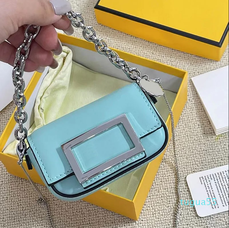 Blue Baguette Bag Flap Messenger Bags Shoulder Crossbody Purse Women Handbag Cowhide Genuine Leather Plain Silver Hardware Buckle Chain Nano Wallets, 26cm
Blue Baguette Bag Flap Messenger Bags Shoulder Crossbody Purse Women Handbag Cowhide Genuine Leather Plain Silver Hardware Buckle Chain Nano Wallets, 26cm